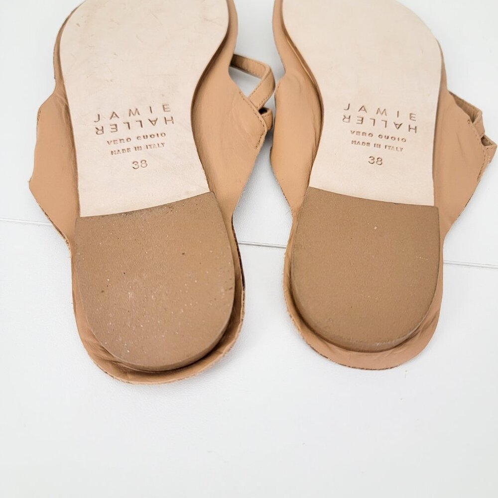 Jamie Haller The Thong Sandal in Bare 38 8 - Picture 8 of 8